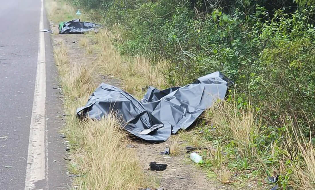 Capa Corpo de motociclista é partido ao meio após grave acidente em Montenegro