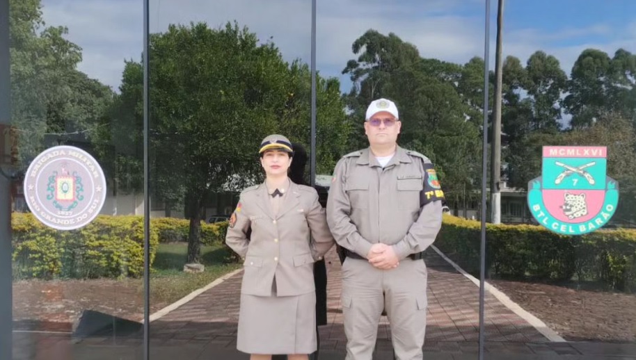 Capa Bom Progresso: Brigada Militar recebe nova sargento