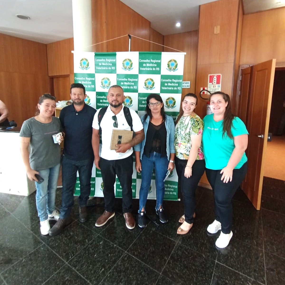 Capa Equipe do Serviço de Inspeção Municipal de FW participa de evento do CRMV-RS