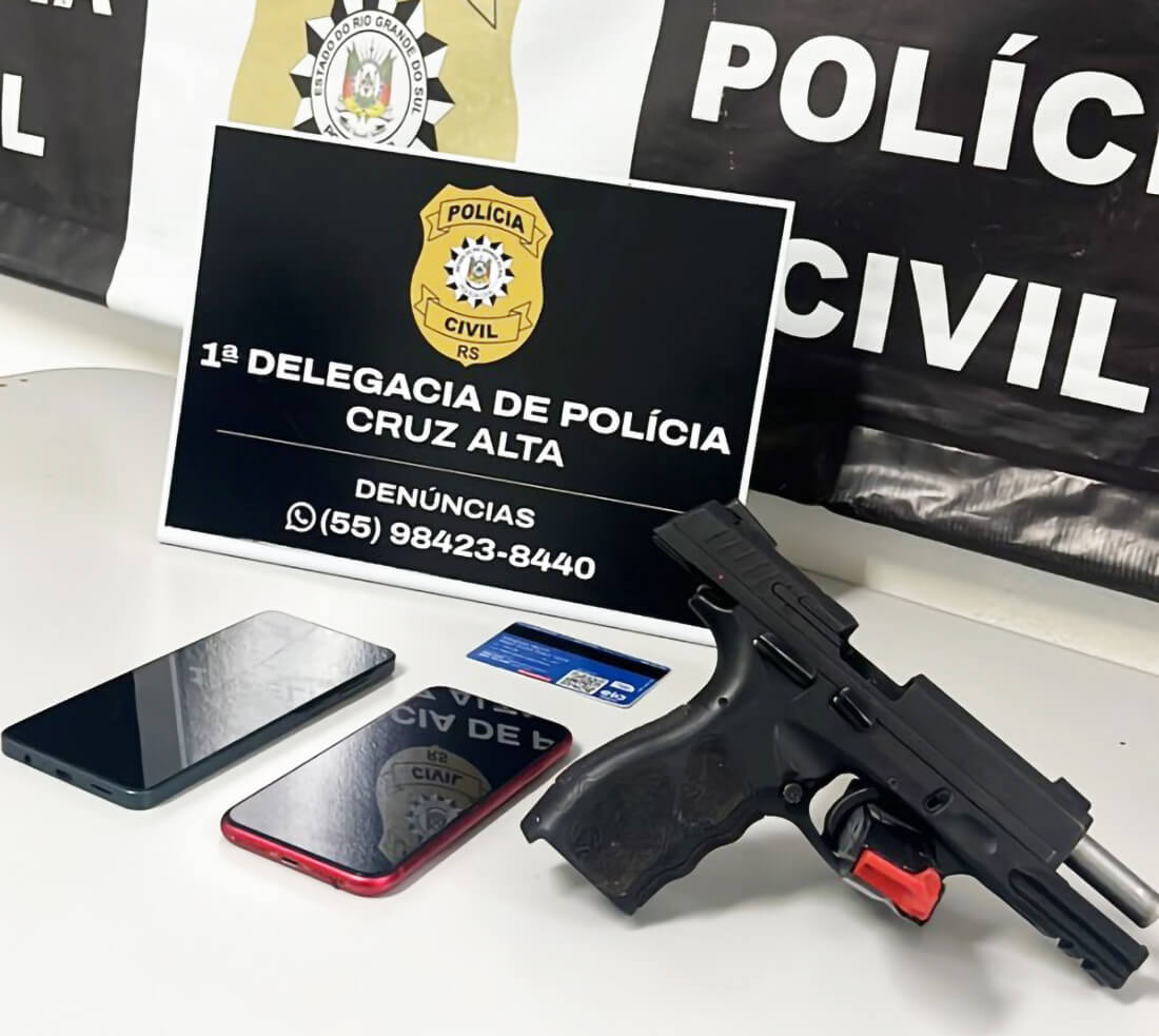 Capa Operação Xeque-Mate cumpre mandados e prende três suspeitos de homicídios em Cruz Alta