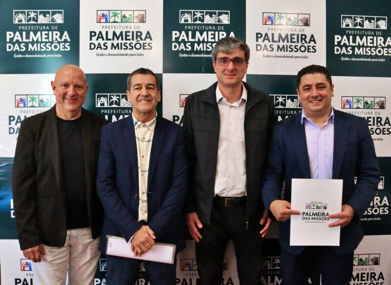 Capa Palmeira das Missões: novos secretários tomam posse
