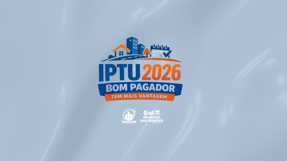 Capa IPTU 2026 já pode ser emitido em Palmeira das Missões