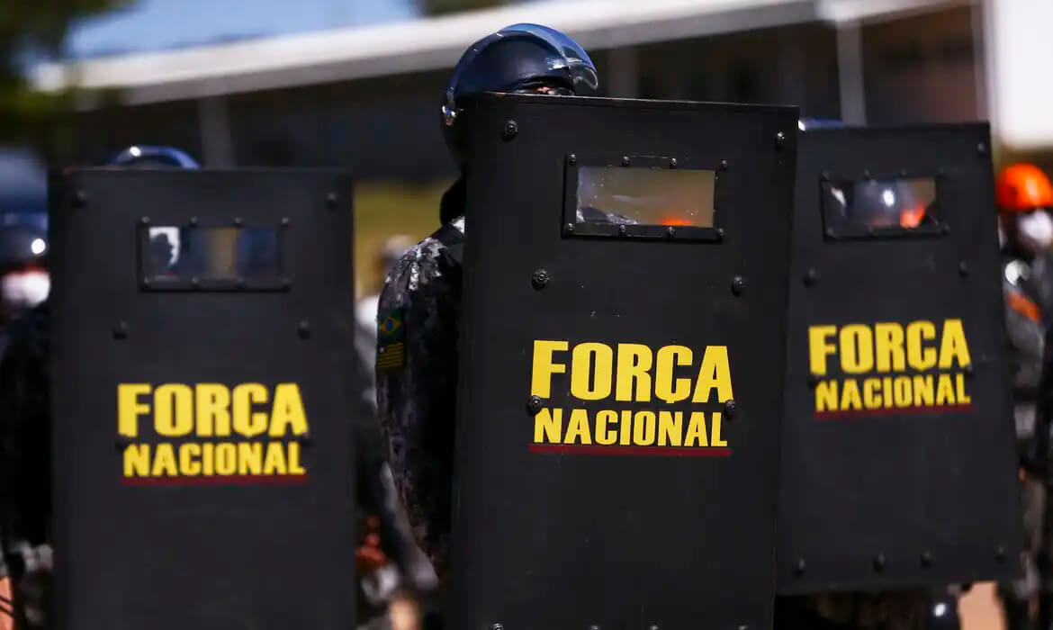 Capa Força Nacional vai atuar em conflito de terra indígena no RS