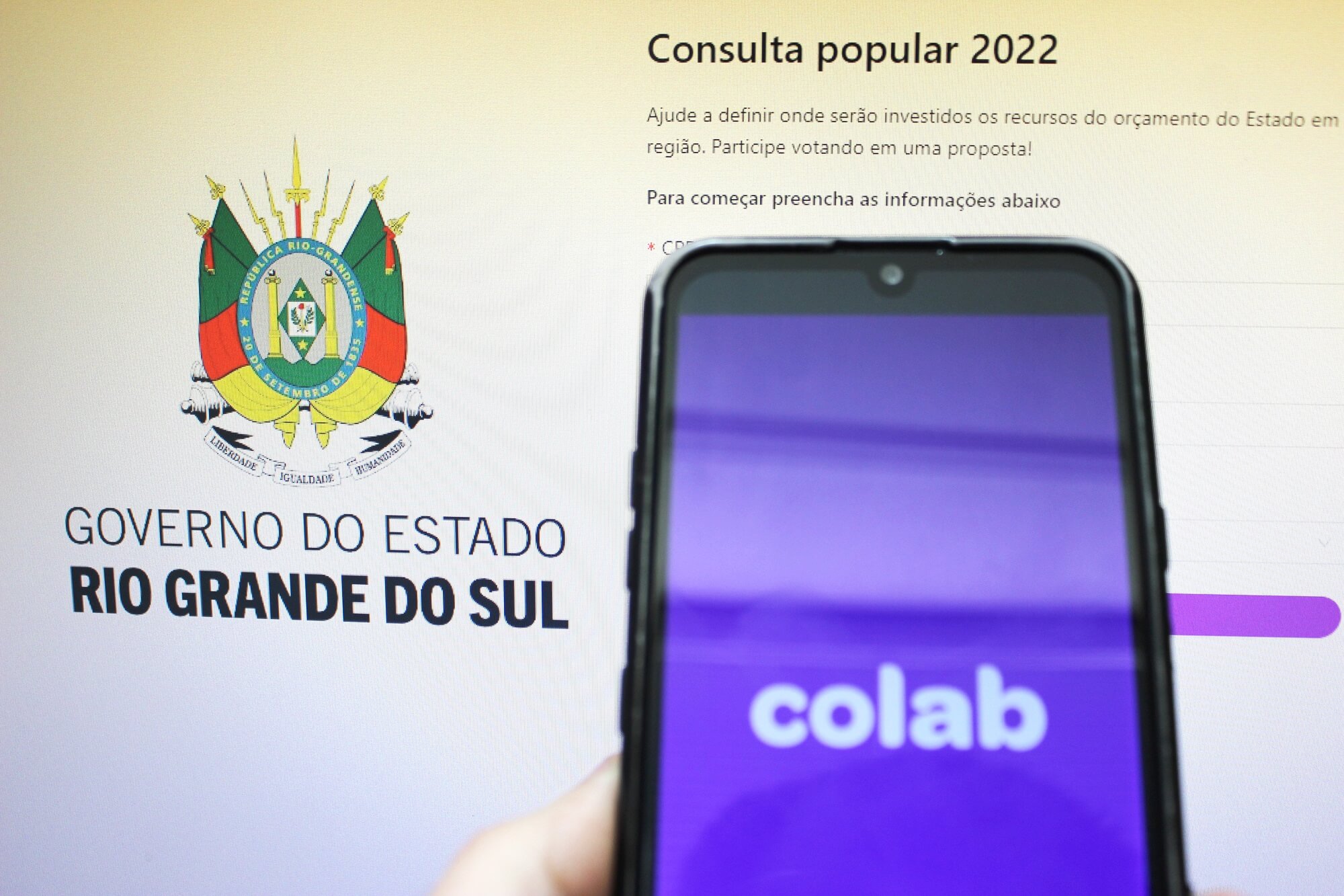 Capa Governo RS divulga votação da Consulta Popular 2022/2023
