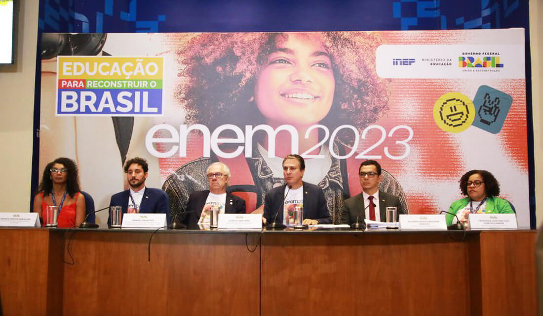 Capa MEC descarta cancelamento do Enem após suposto vazamento de provas