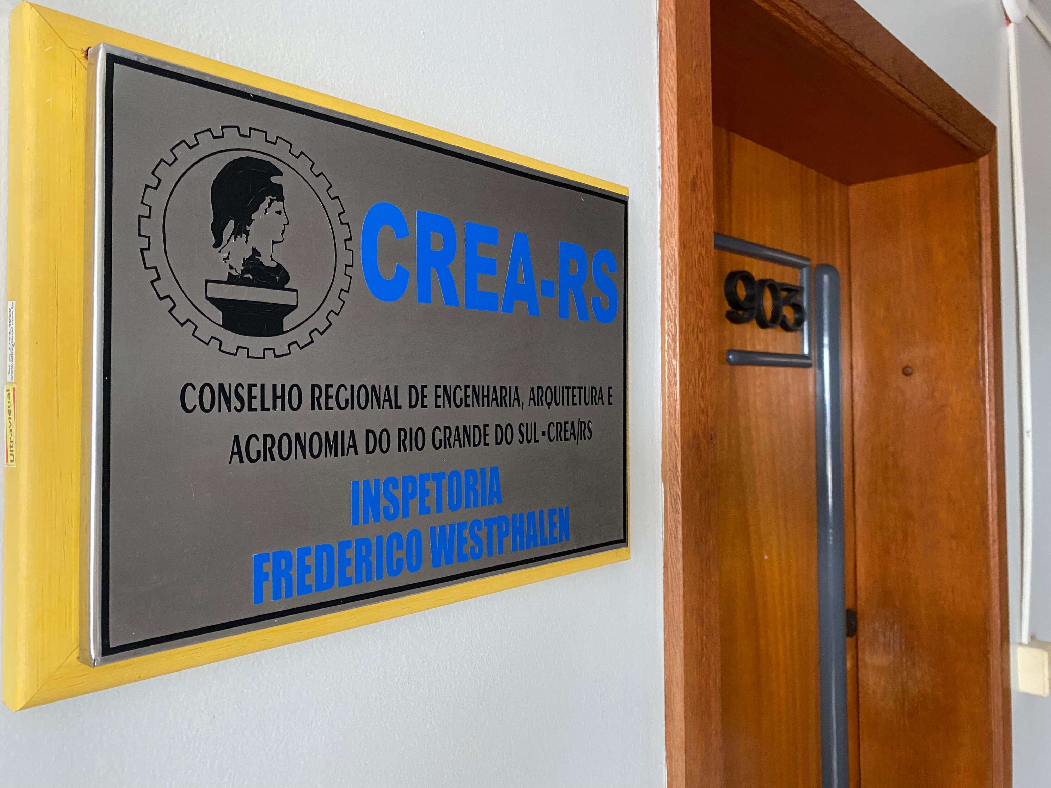 Capa CREA-RS comemora os 40 anos da Inspetoria de Frederico Westphalen