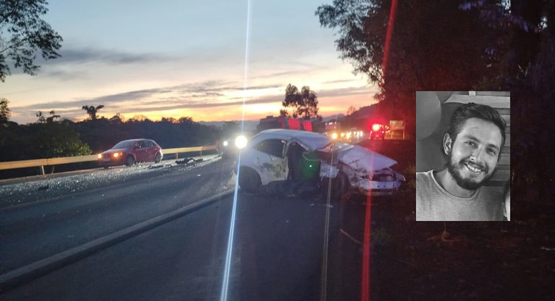 Capa Acidente deixa um morto e feridos no Oeste de Santa Catarina