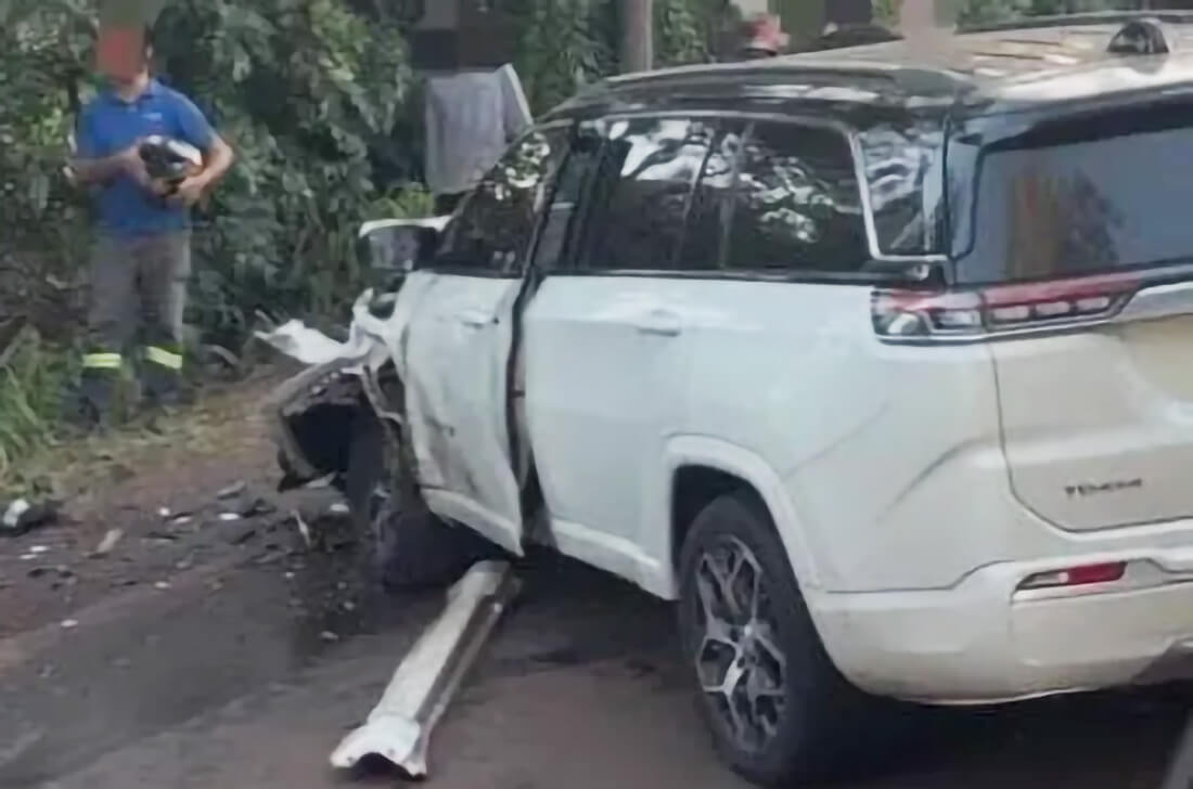 Capa Colisão frontal na RS-307 deixa uma vítima fatal entre Santa Rosa e Cândido Godói