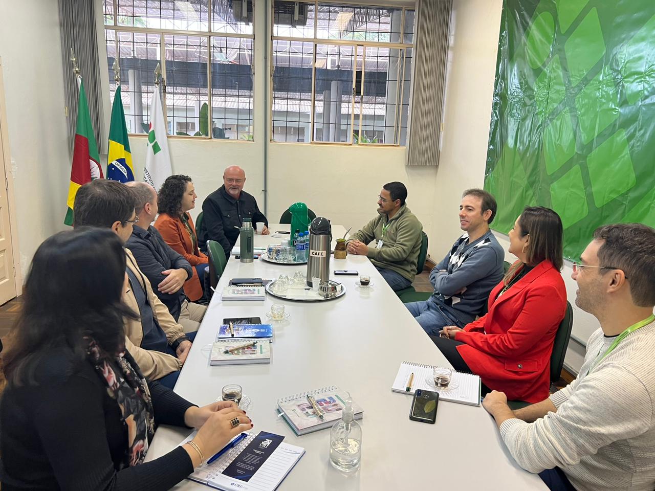 Capa UFSM/FW participa de reuniões visando a cooperação entre instituições