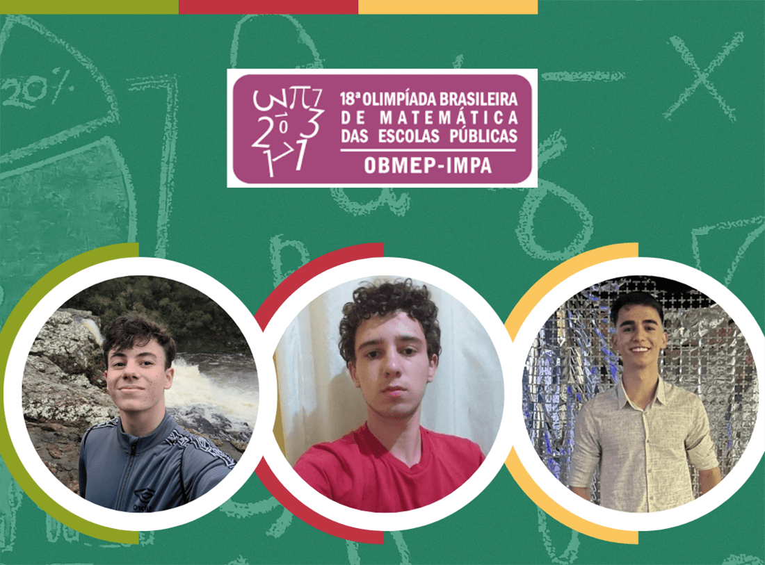 Capa Estudantes da 20ª CRE conquistam medalha de ouro na 18ª OBMEP