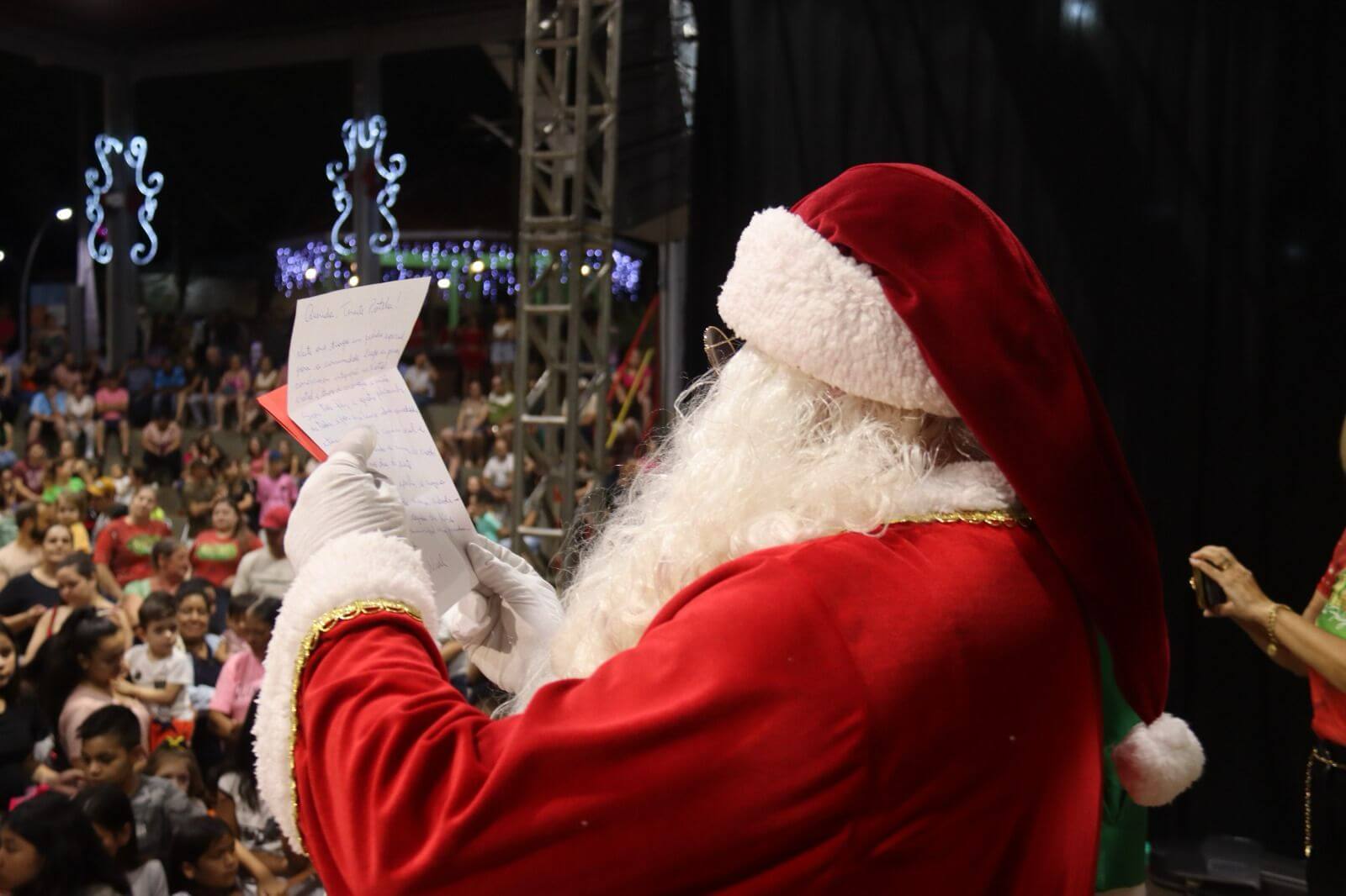 Capa Chegada do Papai Noel marca festejos natalinos em Tenente Portela