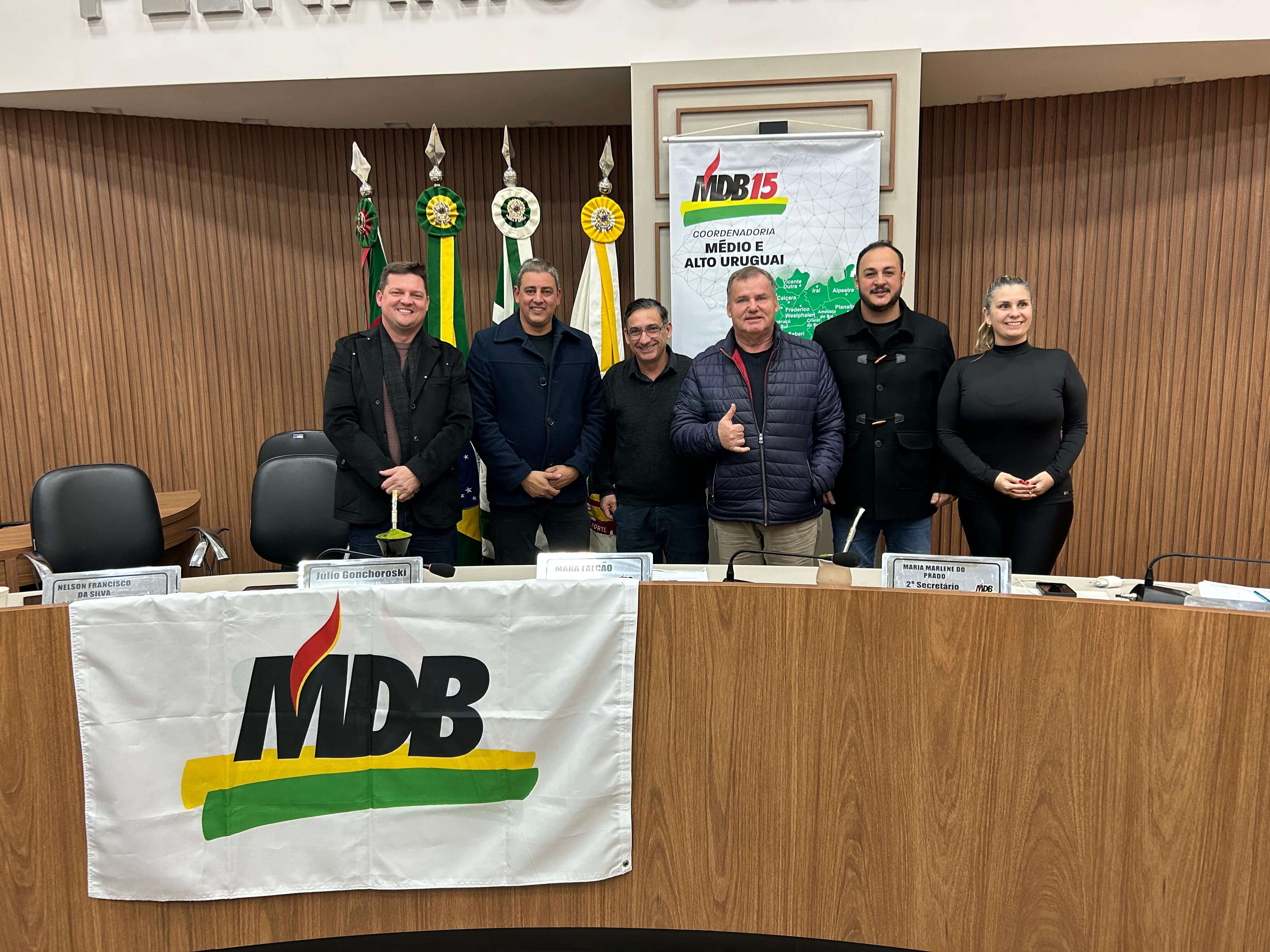 Capa Coordenadoria Regional do MDB elege nova diretoria