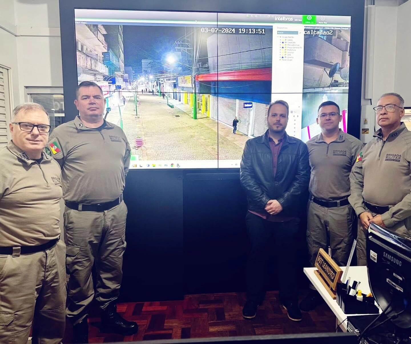 Capa Brigada Militar de Cruz Alta implementa Sistema de Videomonitoramento