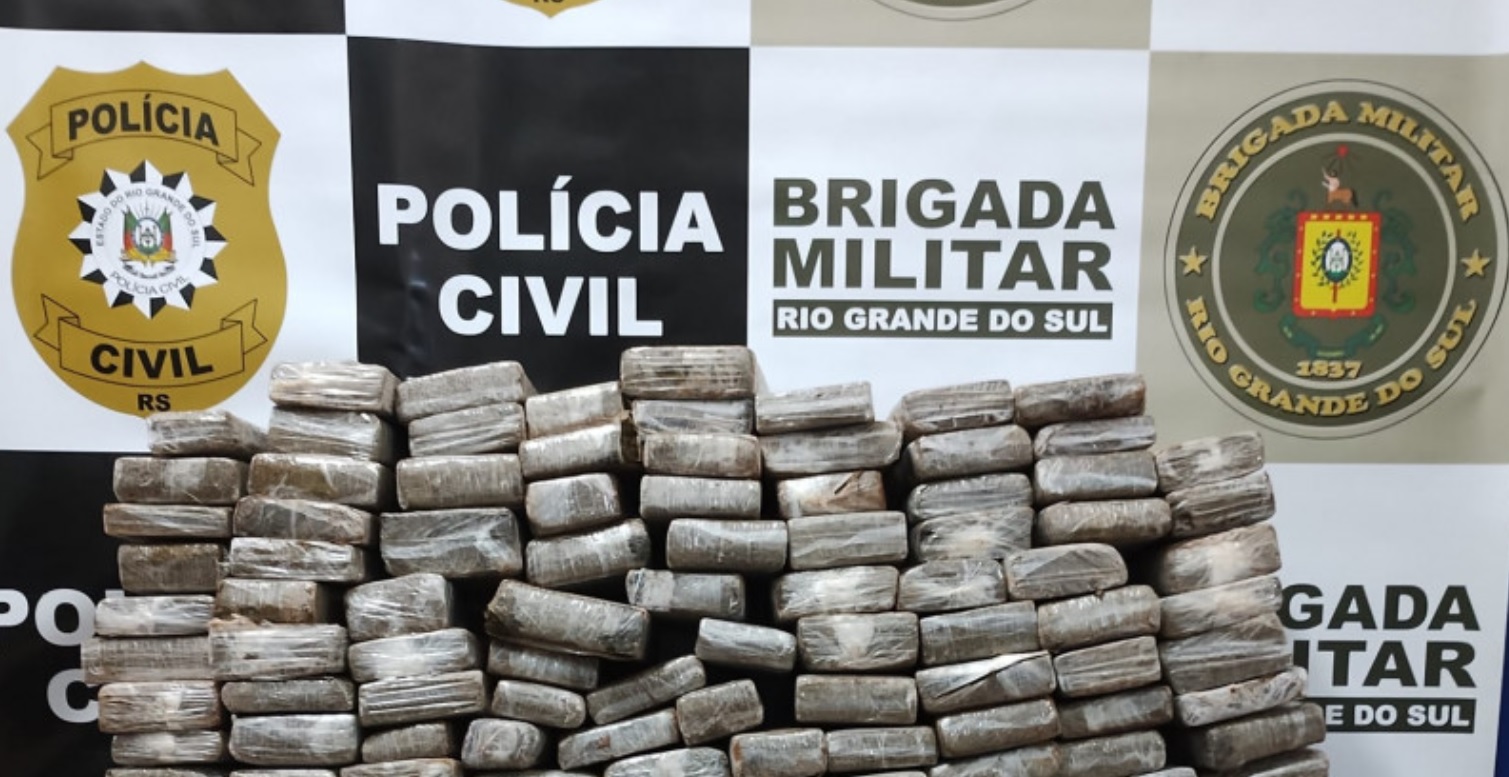 Capa Polícia Civil apreende cerca de 100 quilos de maconha em Tucunduva