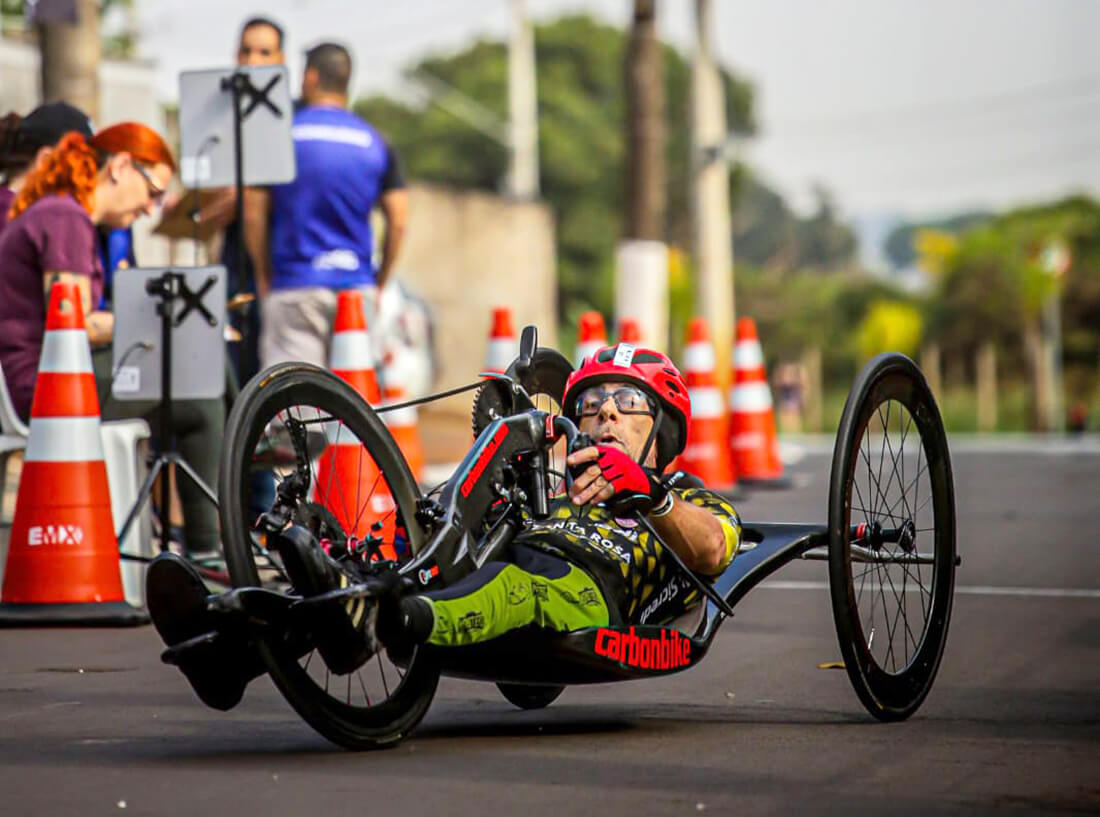 Capa Paratleta Paulinho Ues conquista 3º lugar no Grande Prêmio Cordeirópolis de Paraciclismo
