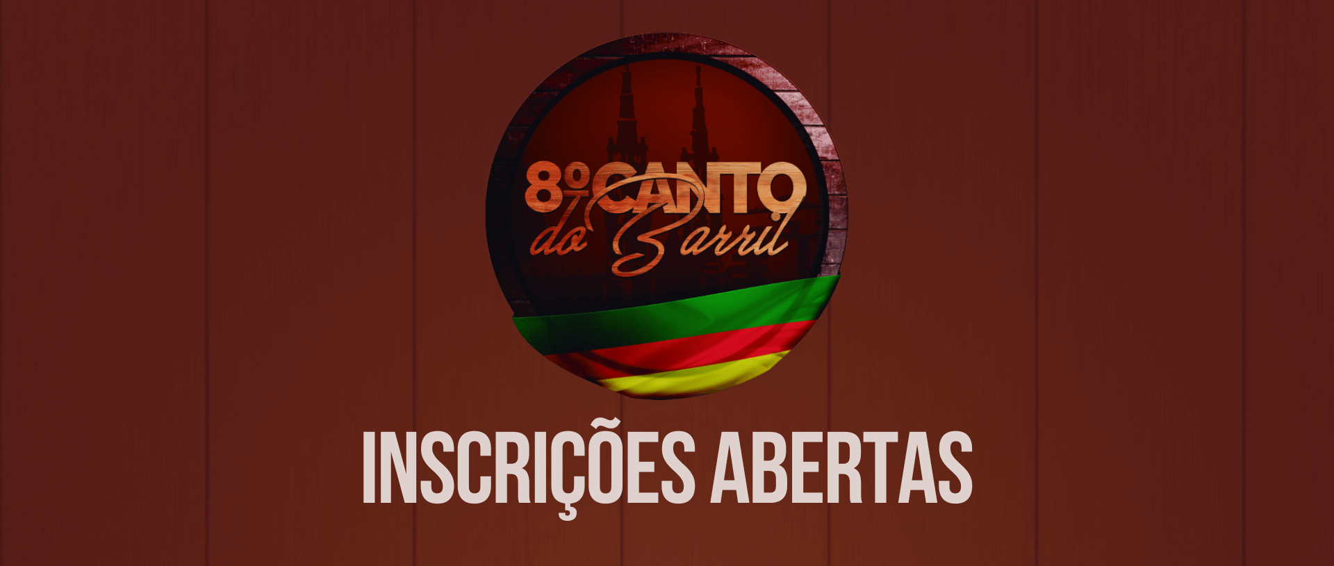 Capa 8º Canto do Barril está com inscrições abertas