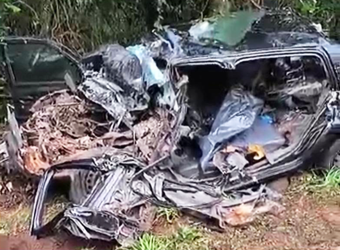 Capa Identificadas as duas vítimas de colisão fatal entre carro e caminhão na BR-158, em Panambi
