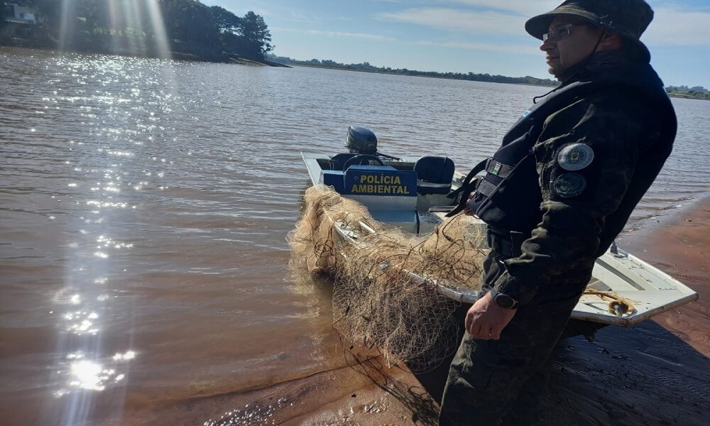 Capa 3°BABM realiza patrulhamento aquático preventivo em rios e barragens