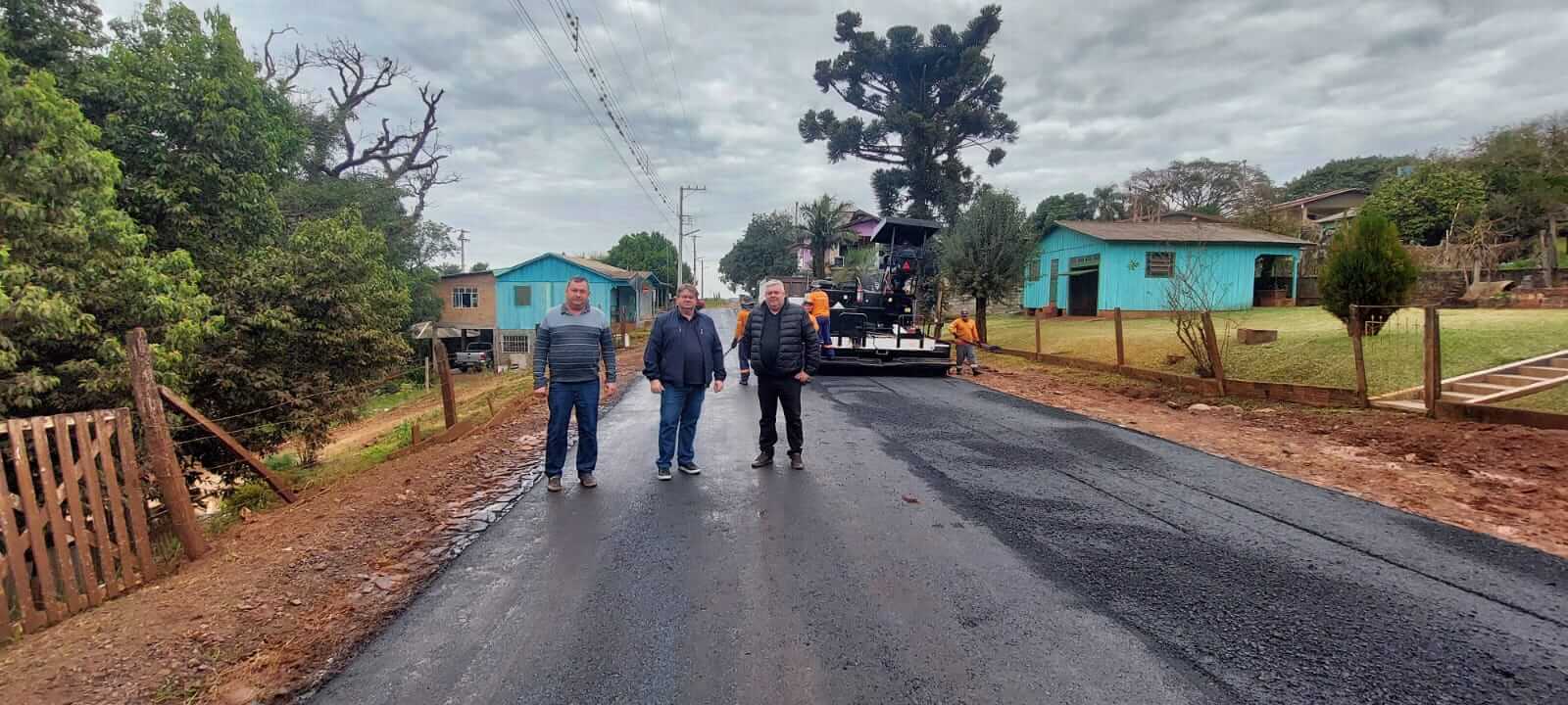 Capa Redentora: Iniciada obra de pavimentação asfáltica no Distrito de Vila São João