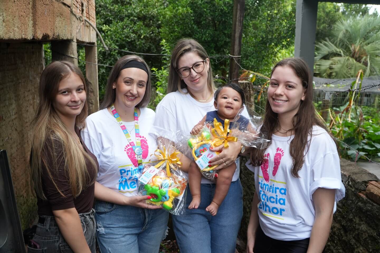Capa Crianças atendidas pelo Programa Primeira Infância Melhor (PIM) recebem mimo de Natal em Nonoai