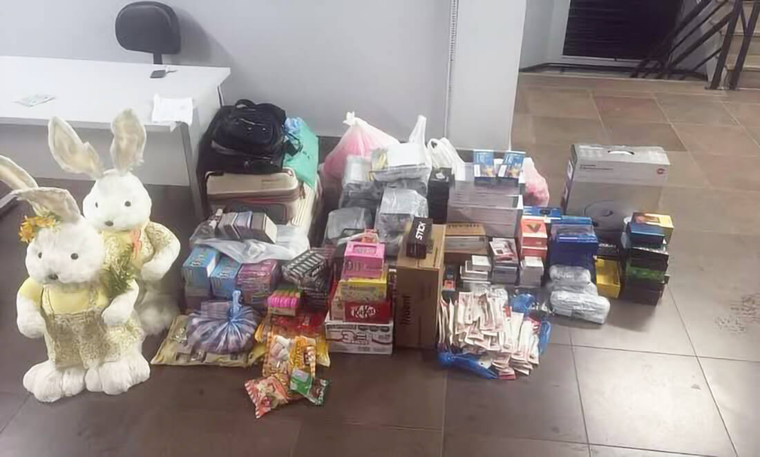 Capa Brigada Militar apreende carga expressiva de mercadorias irregulares em Iraí