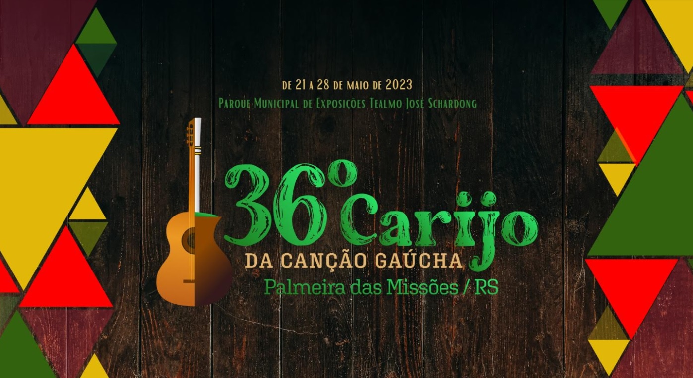 Capa 36º Carijo da Canção Gaúcha será lançado nesta quinta-feira, 16