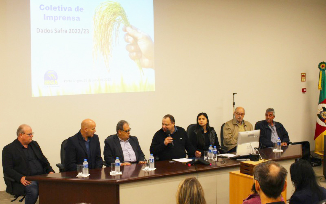 Capa Safra 2022/2023 de arroz teve produção de 7,2 milhões de toneladas