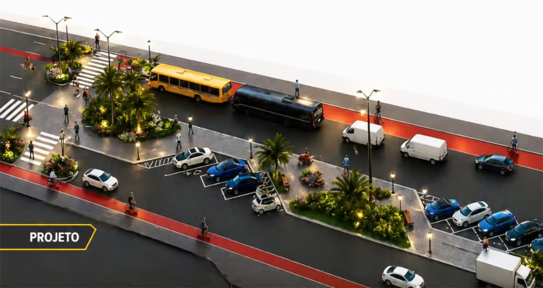 Capa Projeto de mais de R$ 2 milhões prevê modernização de canteiros e recapeamento asfáltico em Tenente Portela