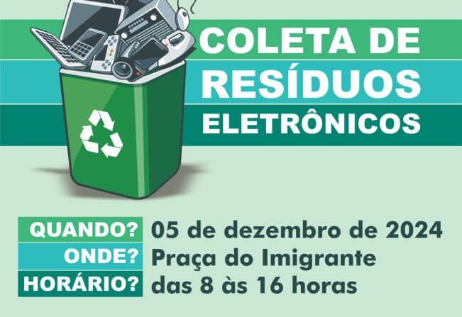 Capa Próxima coleta de lixo eletrônico em Tenente Portela ocorrerá dia 05 de dezembro