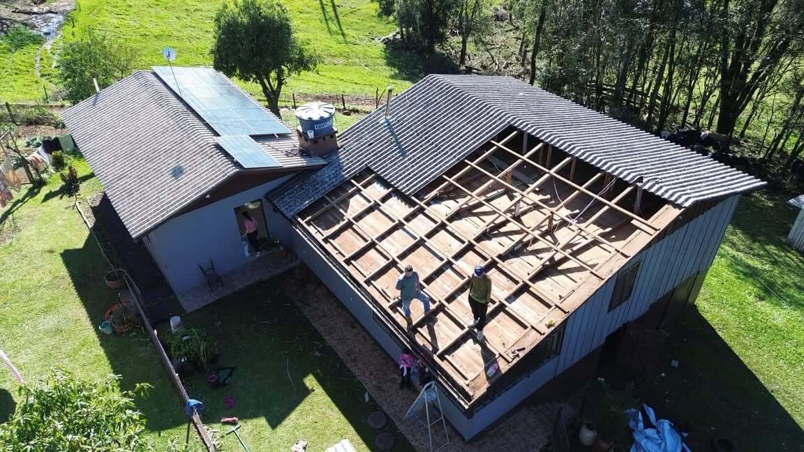 Capa Sobe para 118 residências atingidas pelo temporal de granizo em Erval Seco