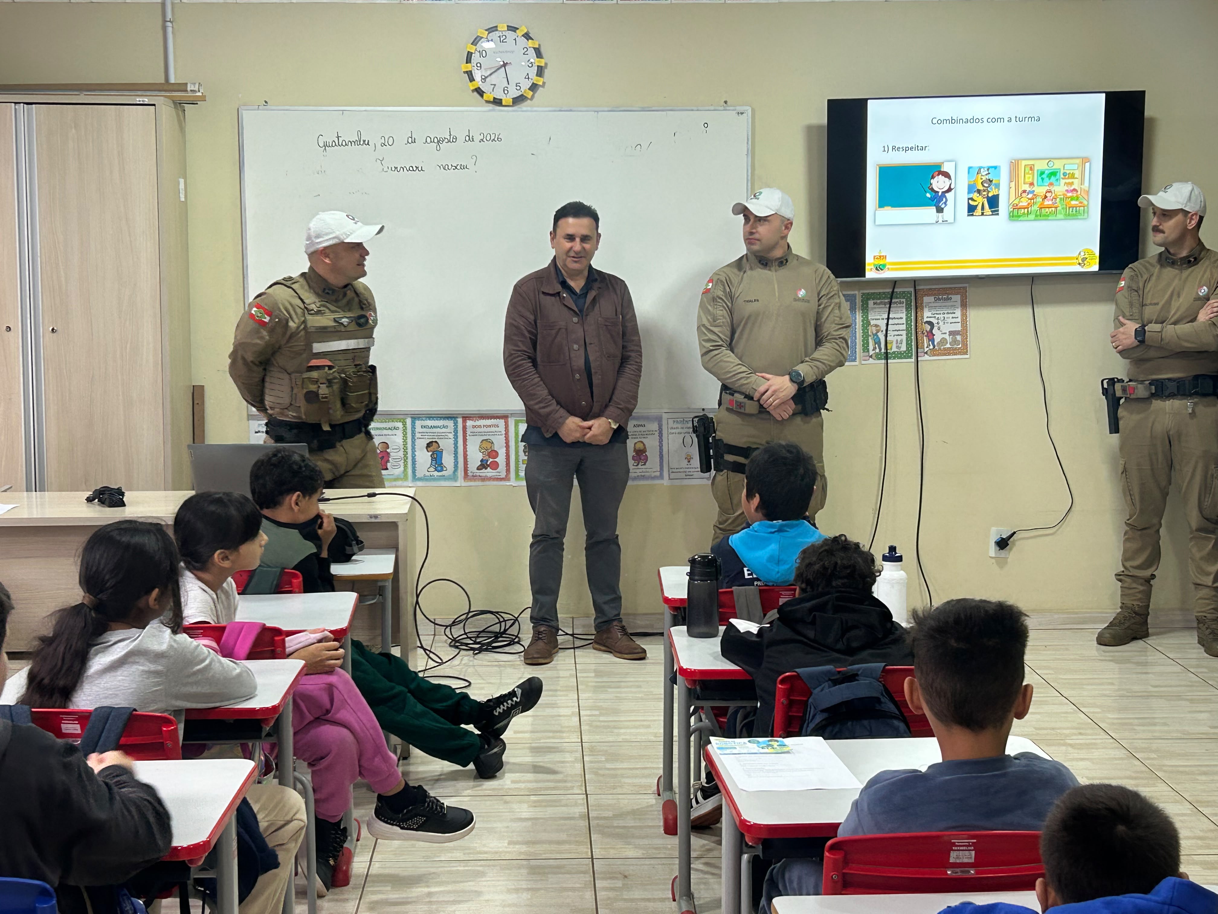 Capa Guatambu inicia programa educativo para reforçar a segurança no trânsito