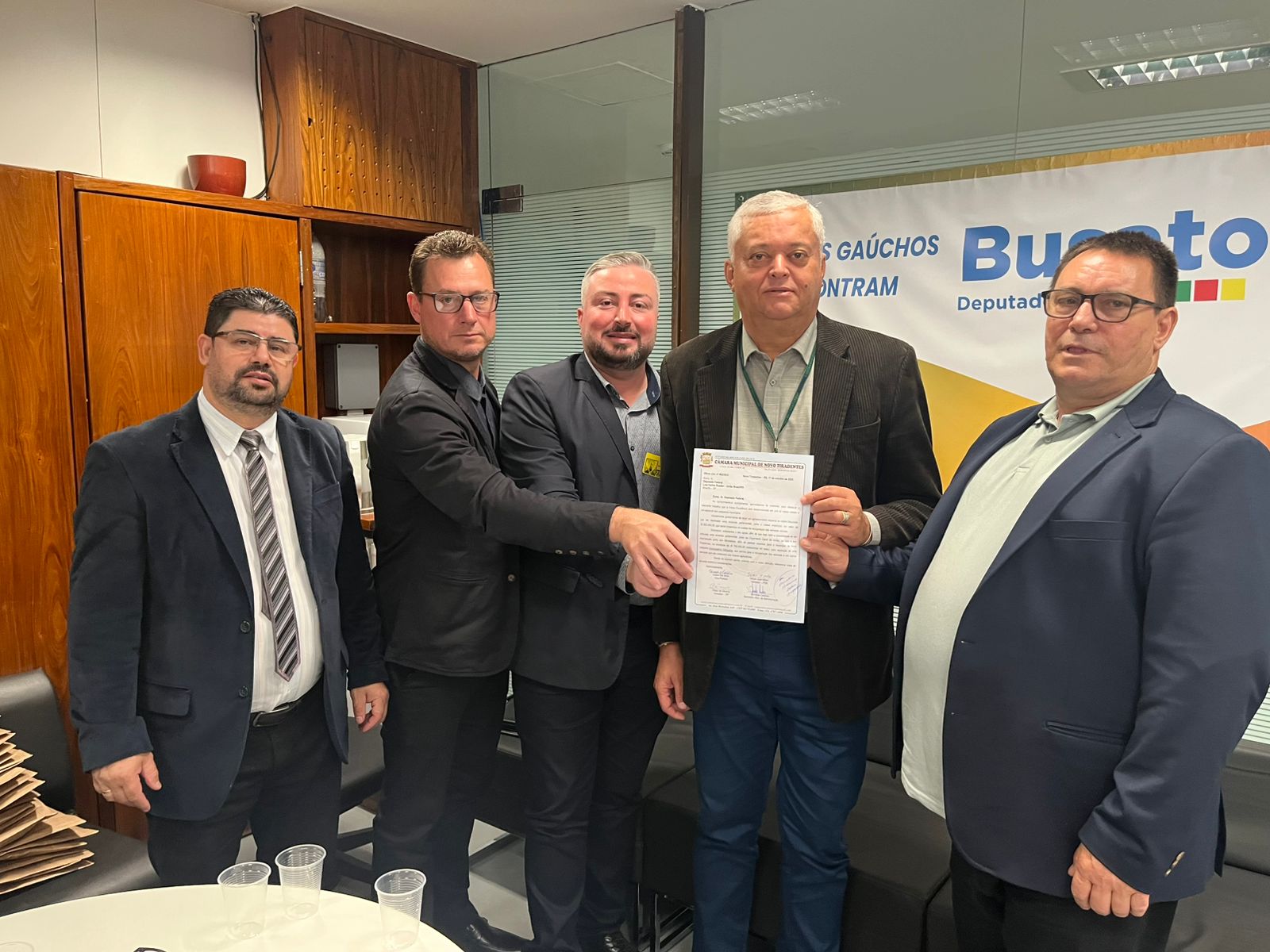 Capa Comitiva de Novo Tiradentes articula novos recursos em Brasília
