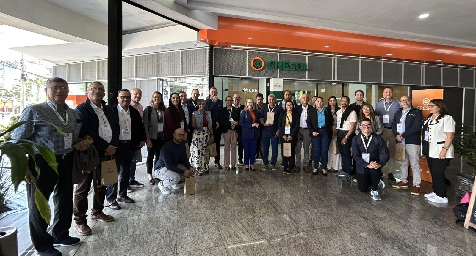 Capa Cresol recebe comitiva internacional do WOCCU em Porto Alegre