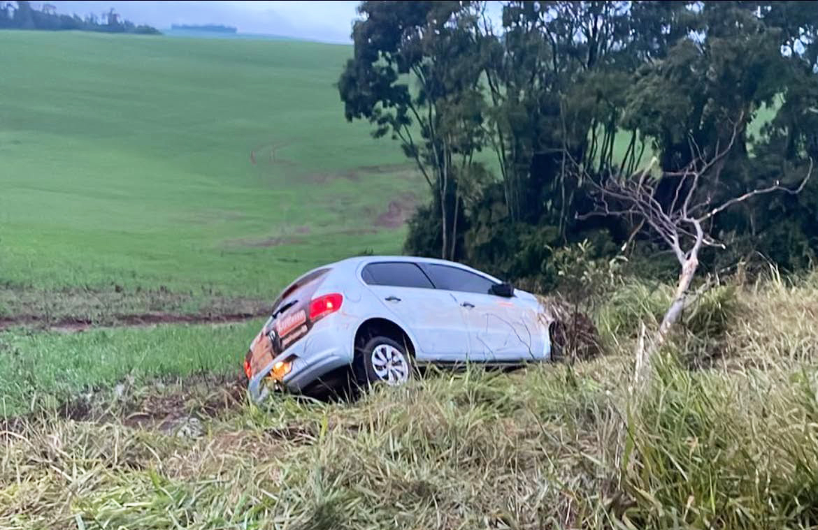 Capa Automóvel sai da pista na ERS-330 entre Miraguaí e Redentora