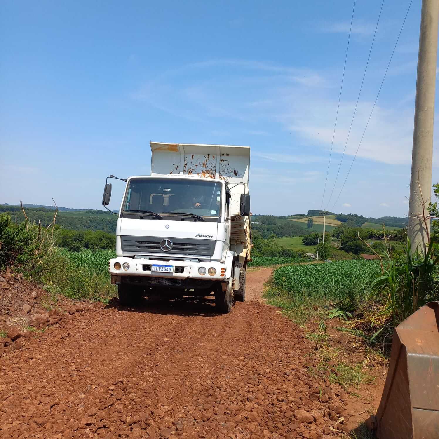 Capa Vista Alegre: secretarias de Obras e Agricultura intensificam trabalhos