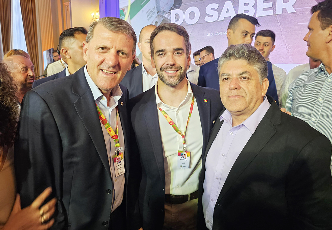 Capa Prefeito de Coronel Bicaco realiza primeira agenda de governo na capital e discute melhorias para o município
