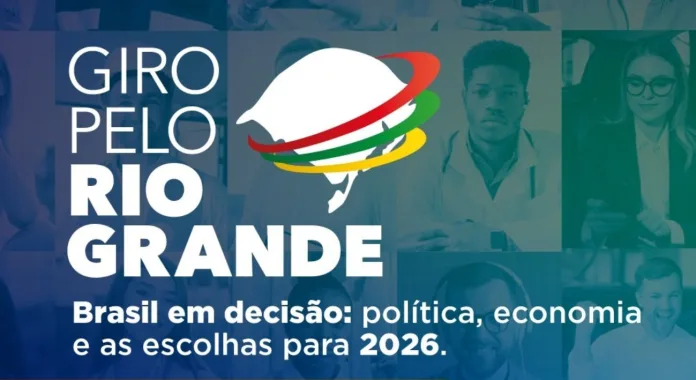 Capa Palmeira das Missões recebe edição do Giro Pelo Rio Grande com debate sobre política e economia