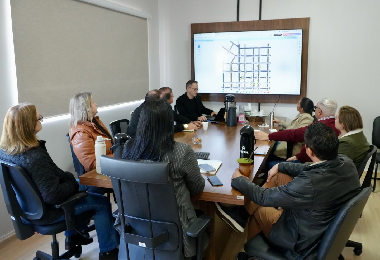 Capa Governo e Legislativo discutem avanços do Plano de Mobilidade Urbana de Nonoai
