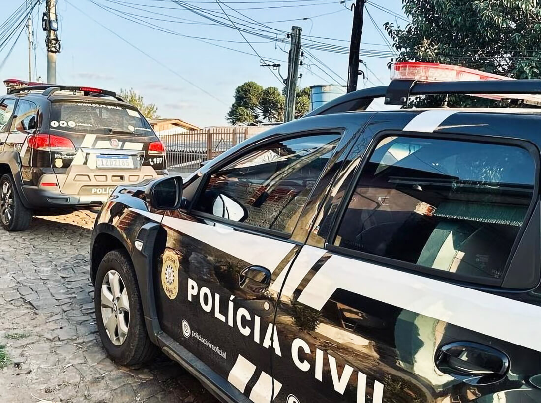 Capa Polícia Civil prende dois homens ligados a facção criminosa em Palmitinho