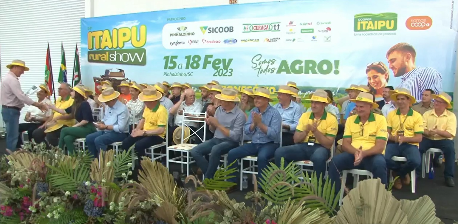 Capa Aberta a 24ª edição do Itaipu Rural Show