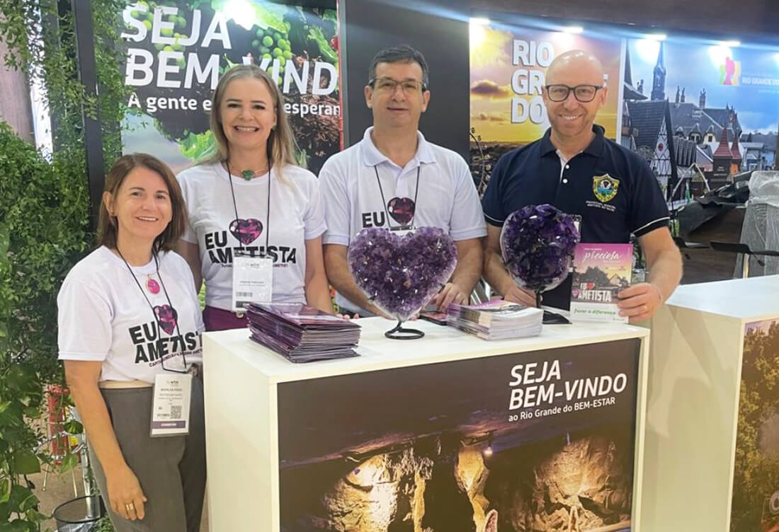 Capa Ametista do Sul está presente na WTM Latin America
