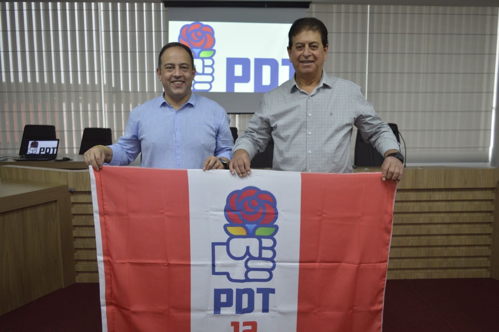 Capa PDT confirma candidaturas de Dr. Jorge Alan e Valdecir Michelon para as Eleições 2024 em FW