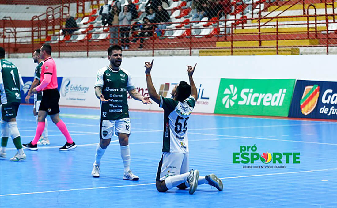 Capa Guarani Futsal arranca empate contra a ASF a dois segundos do fim