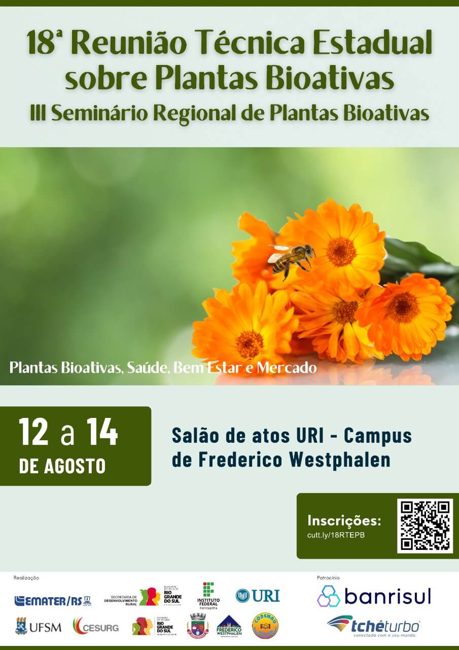Capa UFSM/FW participa da 18ª Reunião Técnica Estadual sobre Plantas Bioativas
