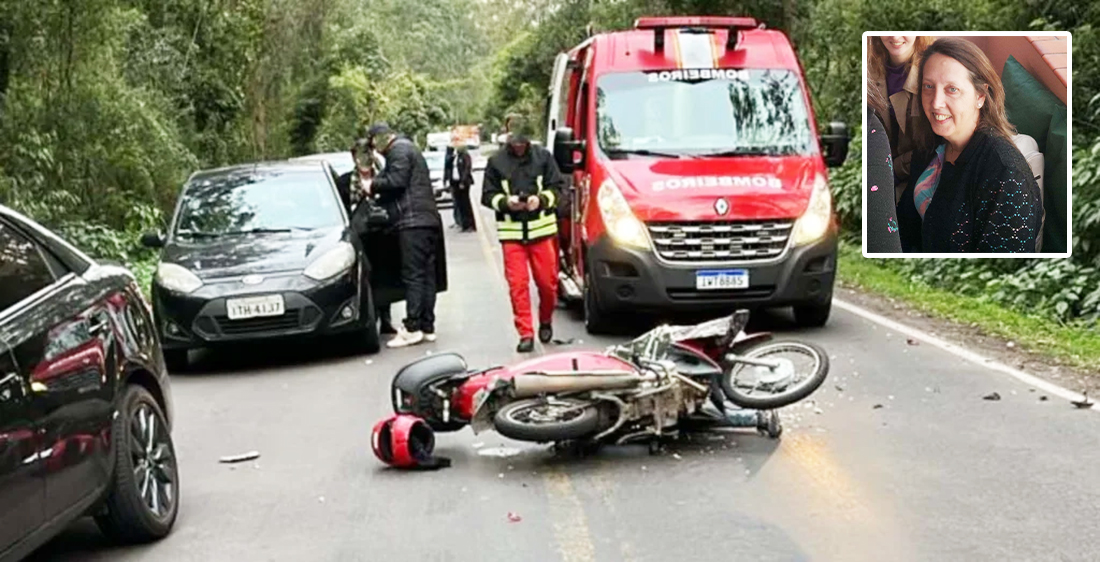 Capa Professora morre na mesma rodovia onde filho havia perdido a vida em acidente no RS