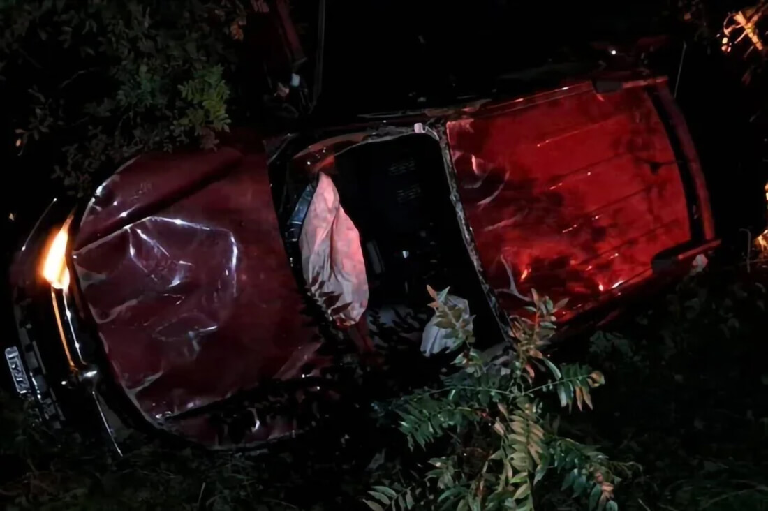Capa Colisão frontal resulta em morte de motorista no Norte do RS