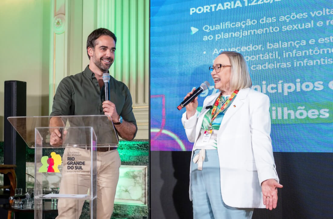 Capa Governo apresenta resultados do SUS Gaúcho com aumento acima de 400% na oferta de consultas de ortopedia de joelho