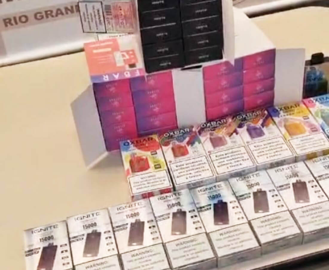 Capa Brigada militar apreende cigarros eletrônicos em Ijuí