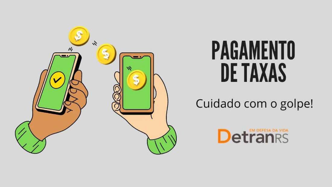 Capa Detran alerta para golpe de pagamento de taxas