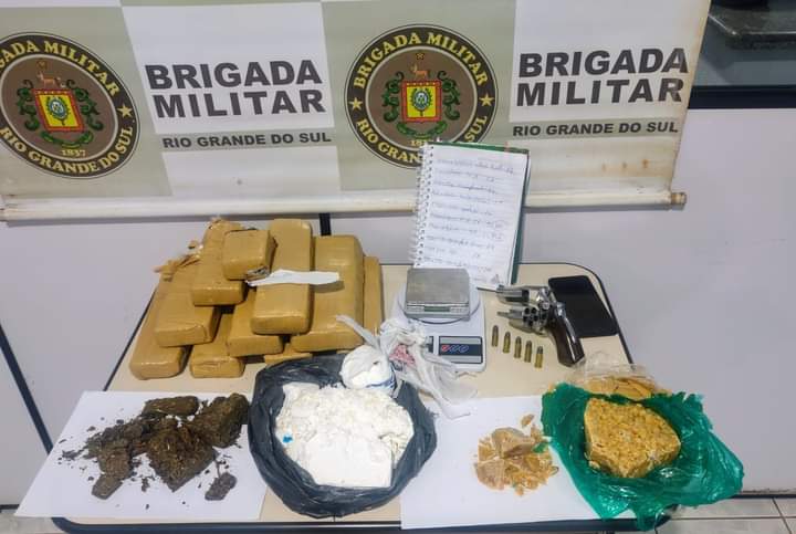 Capa Homem é preso por tráfico de drogas em Ijuí